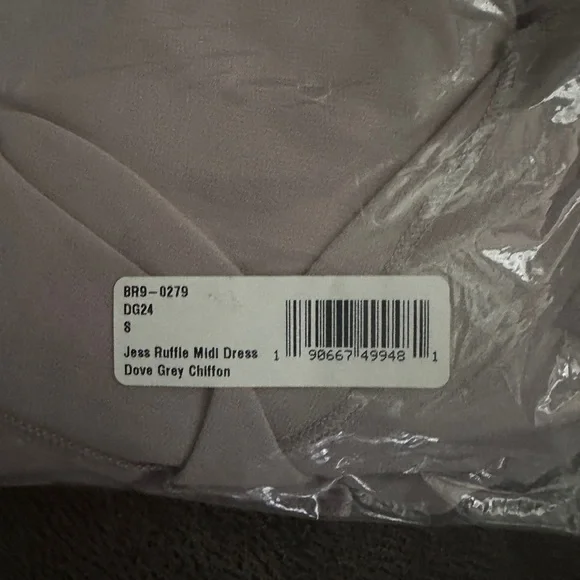 NWT4 Show Me Your Mumu Jess Ruffle Midi Dress - Picture 7 of 7